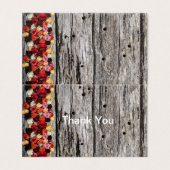 Carte de remerciements (Outside Unfolded)