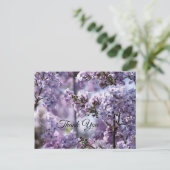 Carte de remerciements (Debout devant)