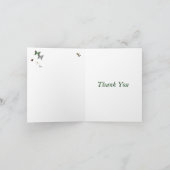 Carte de remerciements (Intérieur)