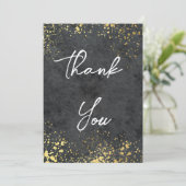 Carte de remerciements (Debout devant)