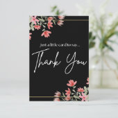 carte de remerciements (Debout devant)