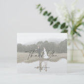 Carte de remerciements (Debout devant)