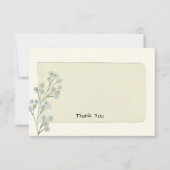 Carte de remerciements (Devant)