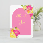 CARTE DE REMERCIEMENTS (Debout devant)