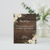 carte de remerciements (Debout devant)