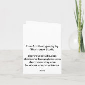 Carte de remerciements (Dos)