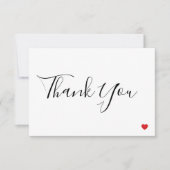 Carte de remerciements (Devant)