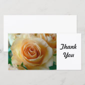 Carte de remerciements (Devant / Derrière)