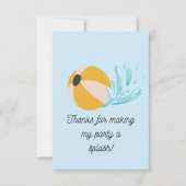 Carte de remerciements (Devant)