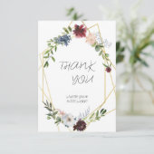 Carte de remerciements (Debout devant)