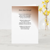 Carte de remerciements (Fleur jaune)