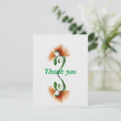 Carte de remerciements (Debout devant)