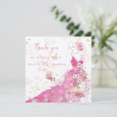 Carte de remerciements (Debout devant)