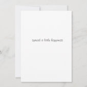 Carte de remerciements (Dos)