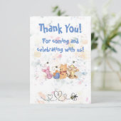 Carte de remerciements (Debout devant)