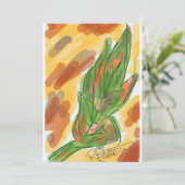 Carte de remerciements (Debout devant)