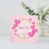 Carte de remerciements (Debout devant)