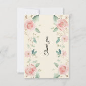 Carte de remerciements (Devant)