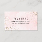 Carte de remerciements  (Dos)