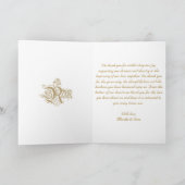 carte de remerciements (Intérieur)