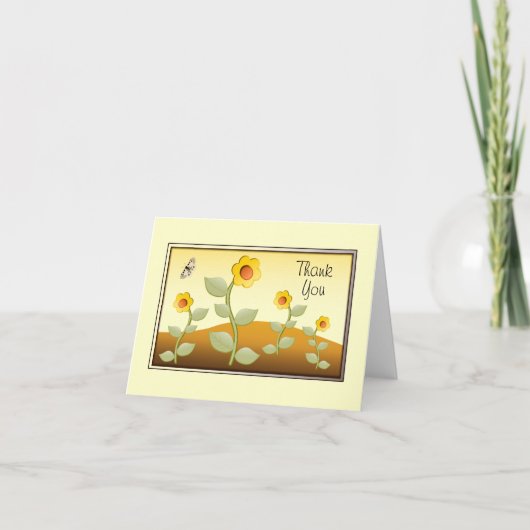 Carte de remerciements (Devant)