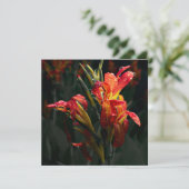 Carte de remerciements (Debout devant)