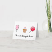 carte de remerciements (Devant)