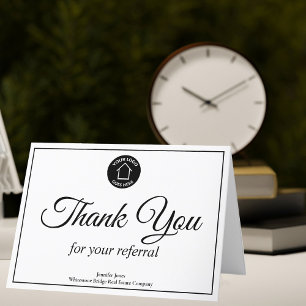 CARTE DE REMERCIEMENTS 