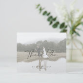 Carte de remerciements (Debout devant)