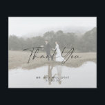 Carte de remerciements<br><div class="desc">Tous les aspects de cette conception peuvent être modifiés (police,  taille du texte ou accents floraux déplacés/supprimés) pour répondre à vos besoins. Veuillez me contacter si vous avez besoin d'aide pour cette conception.</div>