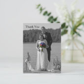 Carte de remerciements (Debout devant)