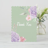 CARTE DE REMERCIEMENTS (Debout devant)