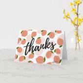 Carte de remerciements (Fleur jaune)