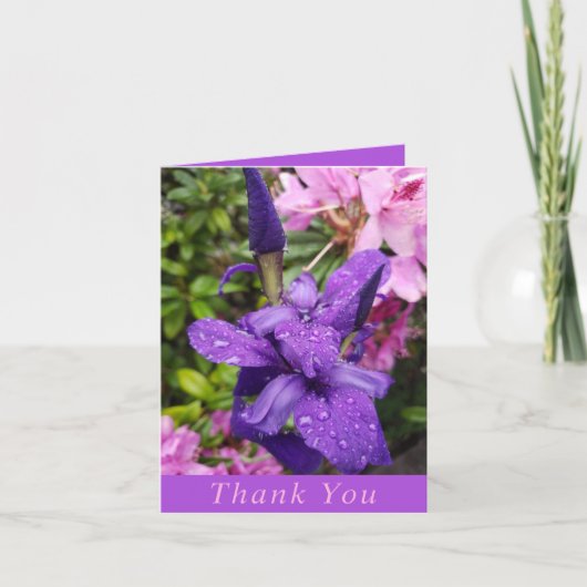 Carte de remerciements (Devant)