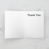 carte de remerciements (Intérieur)