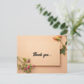 Carte de remerciements (Debout devant)