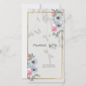 CARTE DE REMERCIEMENTS (Devant)