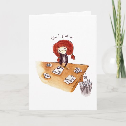 Carte de remerciements (Devant)