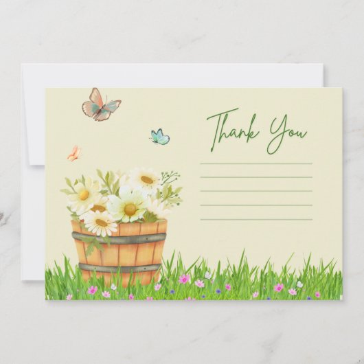 Carte de remerciements (Devant)