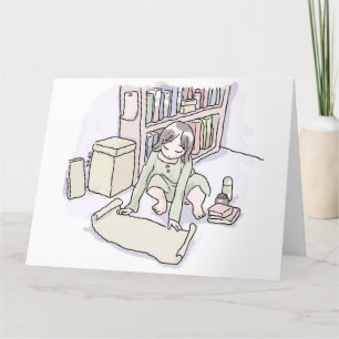 CARTE DE REMERCIEMENTS さ い く に じ