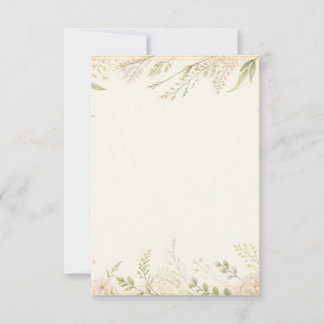 CARTE DE REMERCIEMENTS 結婚式サンキューカード