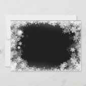 Carte De Remerciements 100e Anniversaire Wonderland Snowflake (Dos)