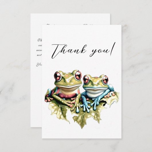 Carte De Remerciements 10 ans Mariage Anniversaire Jardin Décontractée fê (Devant / Derrière)