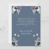 Carte De Remerciements 10e anniversaire de Mariage encourage à 10 ans de  (Dos)