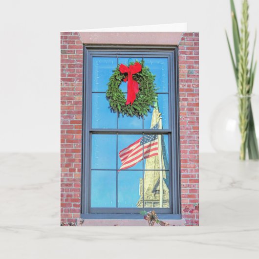 Carte De Remerciements 1820 Réflexion du palais de justice (Devant)