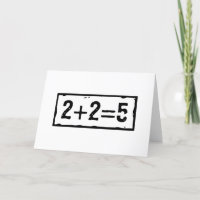 2 plus 2 égale 5