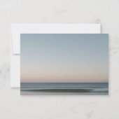 Carte De Remerciements 3.5x5 Funeral Thank You Note Grief Ocean (Dos)
