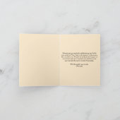 Carte De Remerciements 3 Baby shower cirque circulaire (Intérieur)