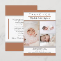 3 Photo Baby shower en terre cuite |Annonce de nai