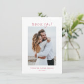 Carte De Remerciements 3D Wildflowers Roses (Debout devant)